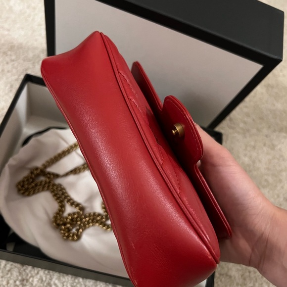 Gucci Marmont mini red - Picture 3 of 5
